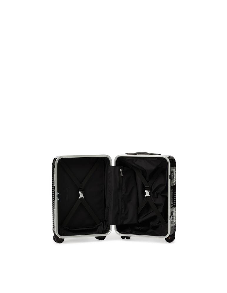 rinascente Fabbrica Pelletterie Milano Trolley Bank Light Spinner 53 - nero