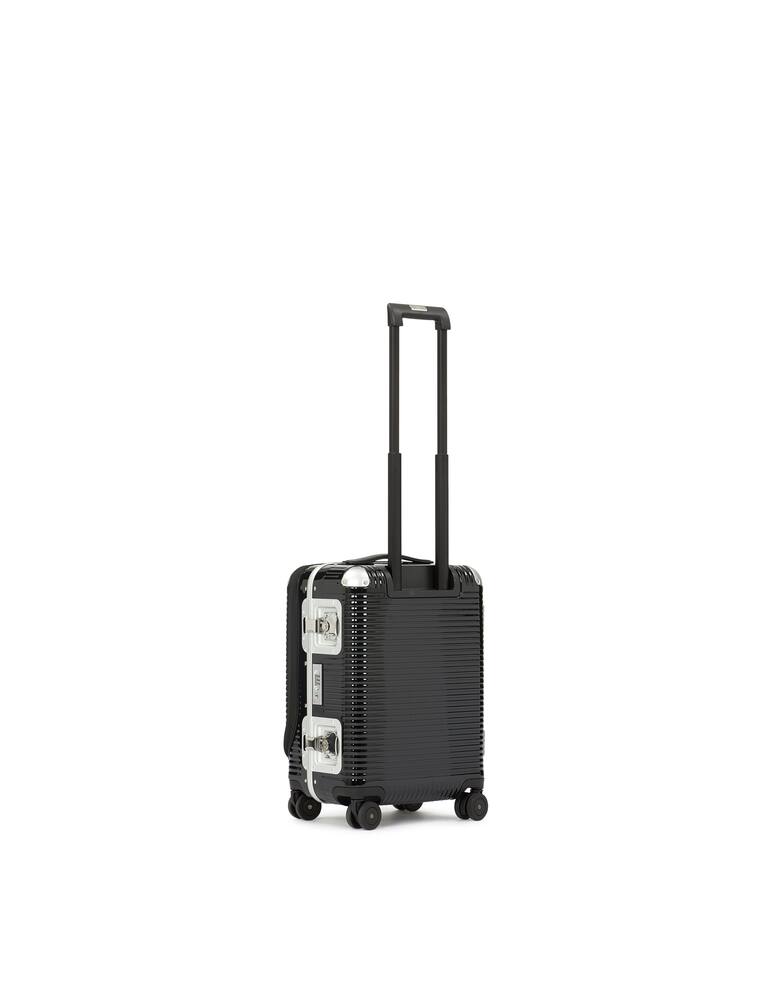 rinascente Fabbrica Pelletterie Milano Bagaglio a mano Trolley Bank Light Spinner 53 tasca frontale