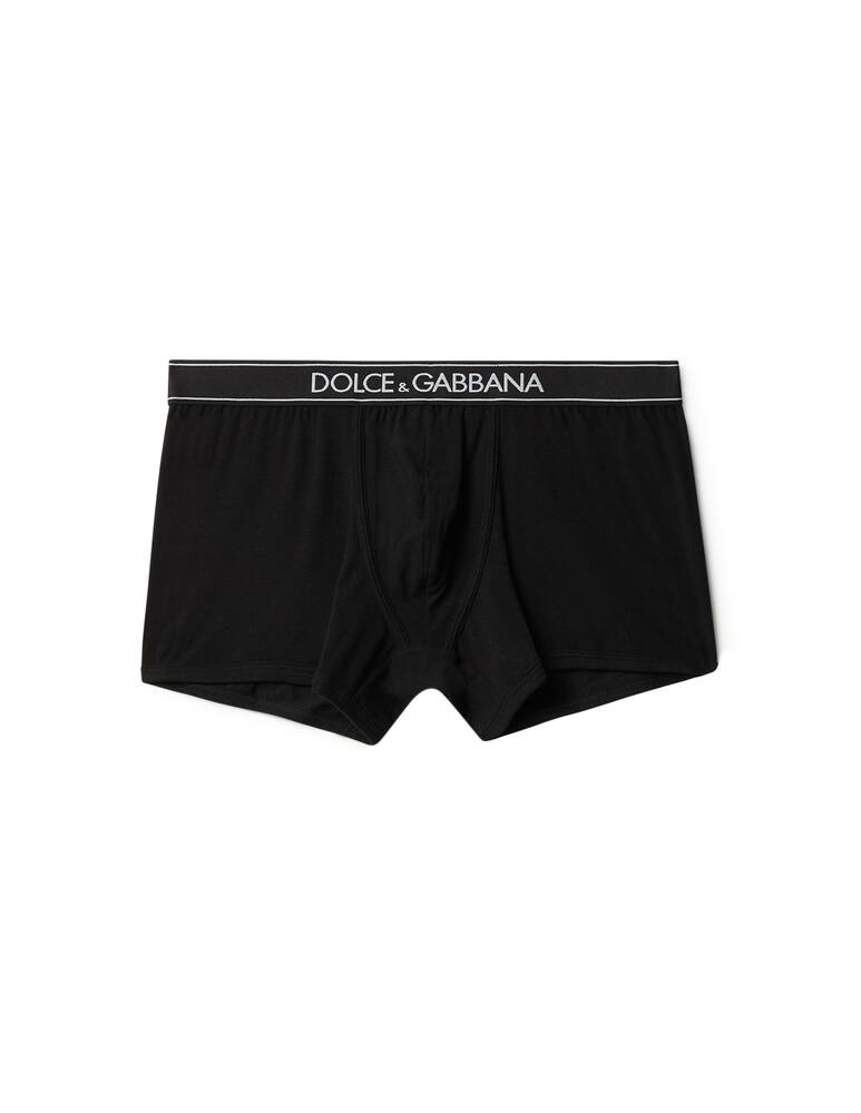 rinascente Dolce & Gabbana Boxer in cotone stretch - nero