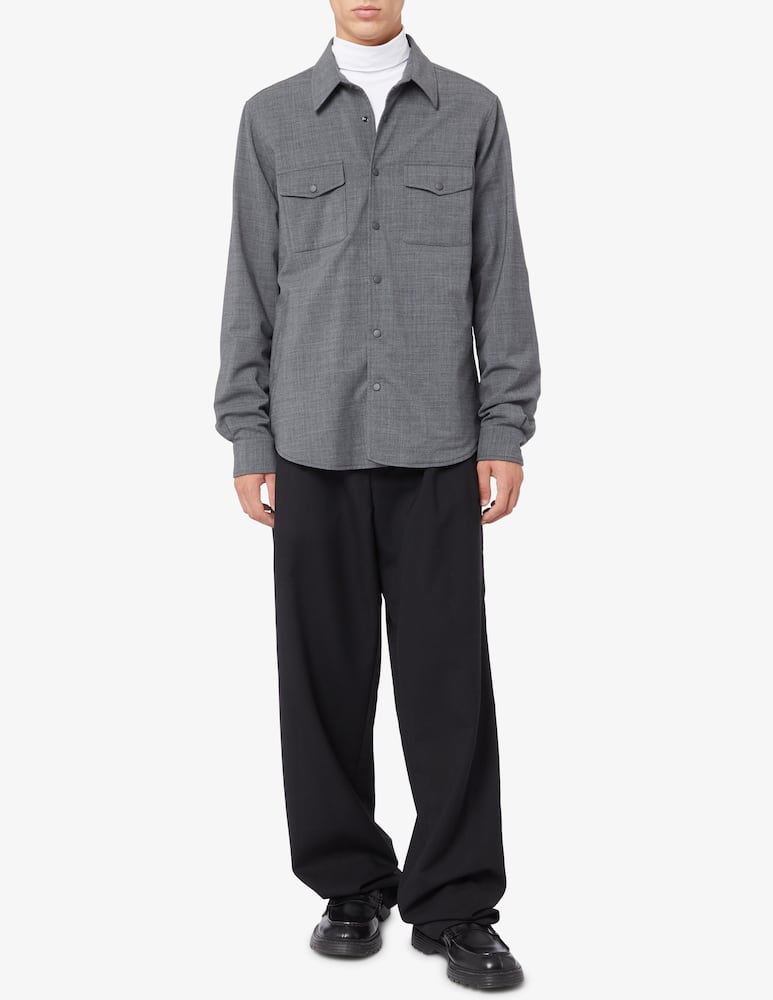 rinascente Aspesi Wash&wear double flannel shirt