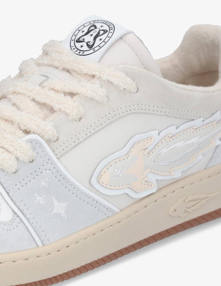 Enterprise Japan Sneaker low egg rocket embroid 2 laces - immagine 5 Enterprise Japan Sneaker low egg rocket embroid 2 laces - immagine 5