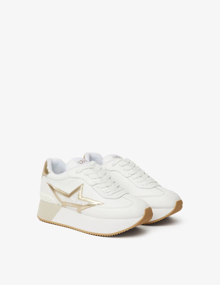 rinascente Liu Jo Dreamy 03 leather star sneakers