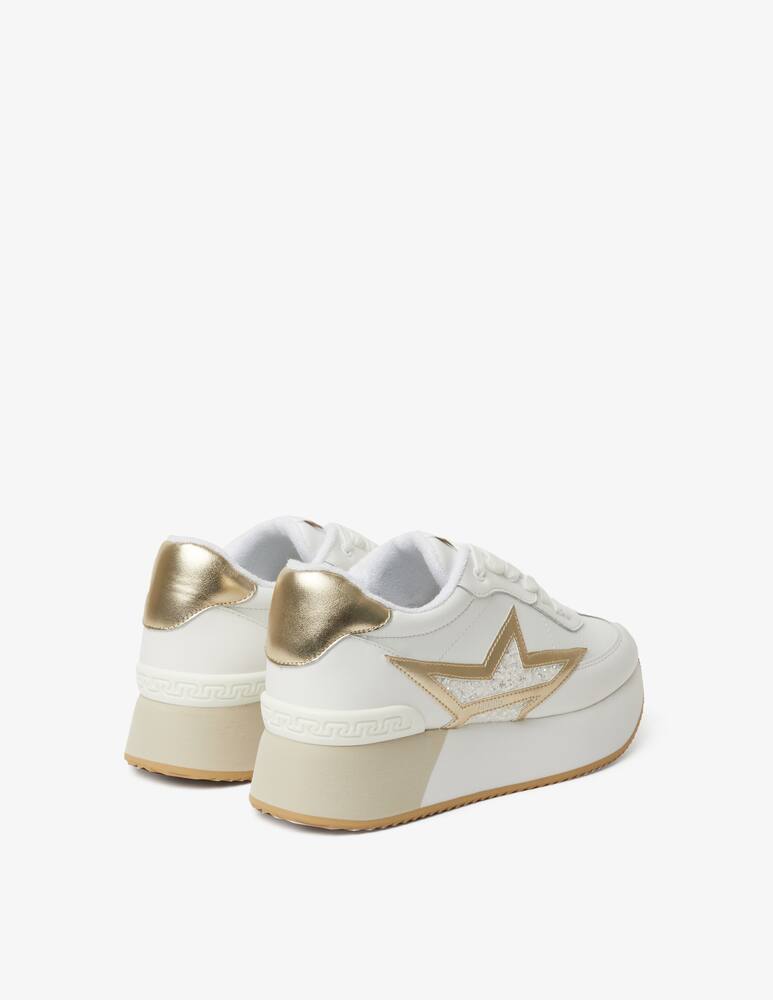 rinascente Liu Jo Dreamy 03 leather star sneakers