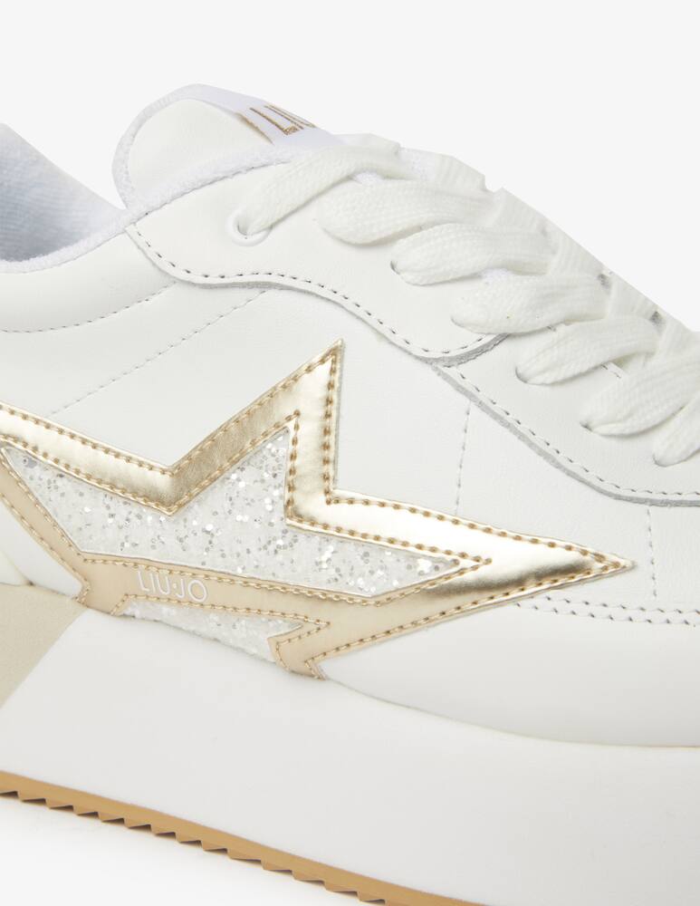 rinascente Liu Jo Dreamy 03 leather star sneakers