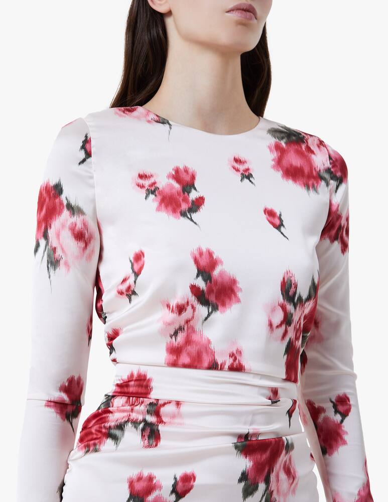 rinascente Blumarine Floral midi dress