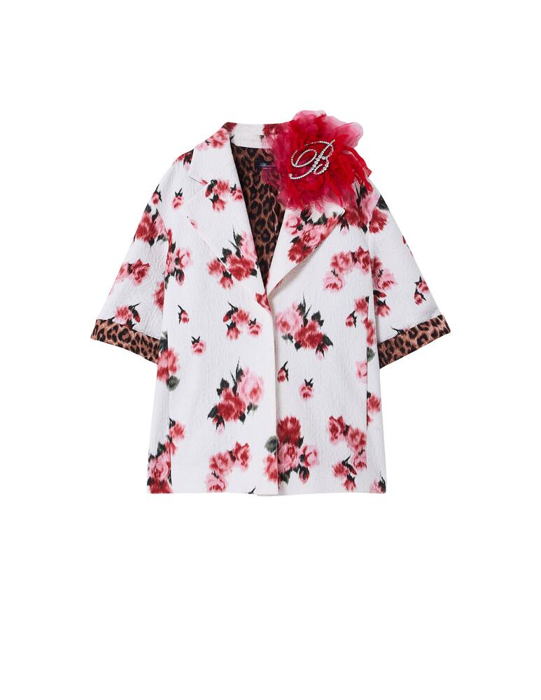 rinascente Blumarine Camicia manica corta in cotone