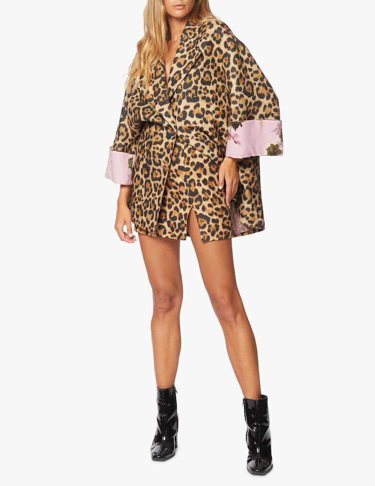 rinascente Blumarine Wool mini skirt