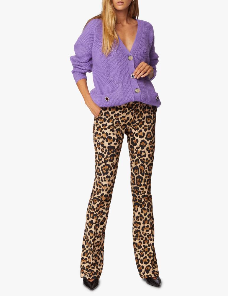 rinascente Blumarine Pantaloni a zampa e vita alta