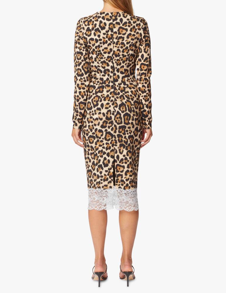 rinascente Blumarine Abito midi tubino a manica lunga 