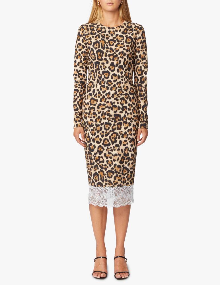 rinascente Blumarine Abito midi tubino a manica lunga 