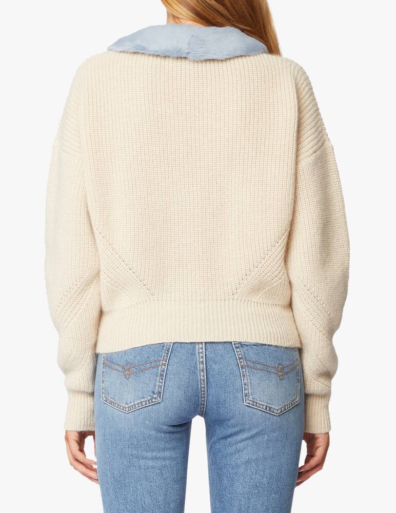 rinascente Blumarine Cardigan crop in misto lana