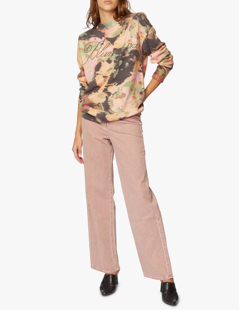 rinascente Blumarine Maglione girocollo in misto angora