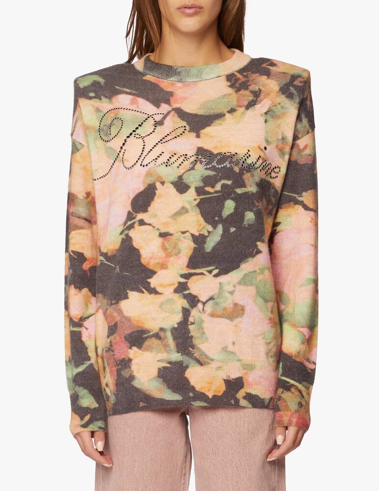 rinascente Blumarine Maglione girocollo in misto angora