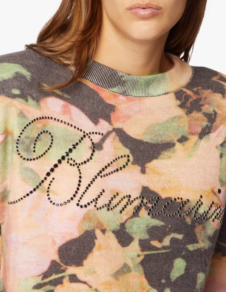 rinascente Blumarine Maglione girocollo in misto angora