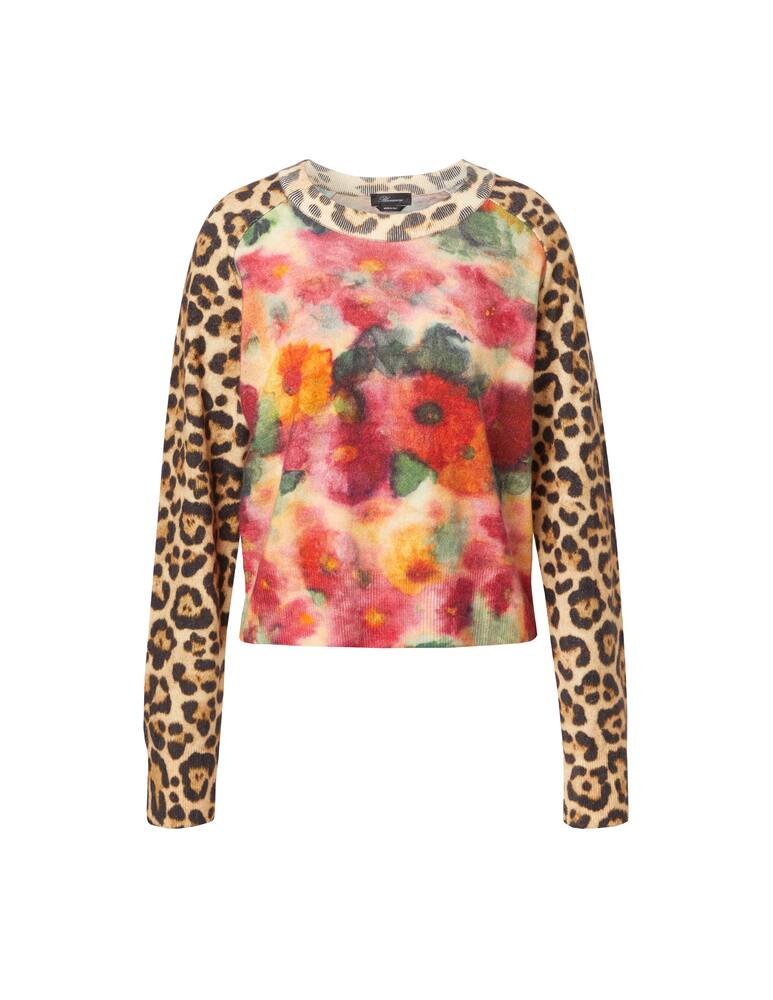 rinascente Blumarine Maglione girocollo in misto angora