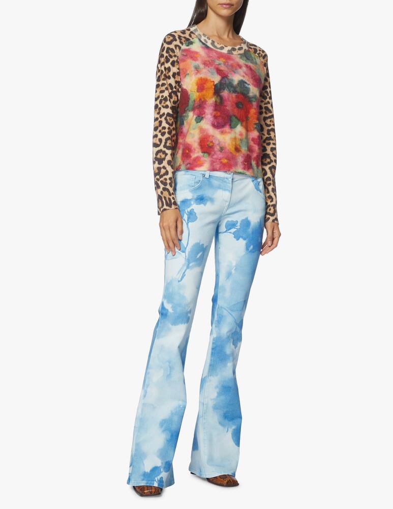 rinascente Blumarine Maglione girocollo in misto angora