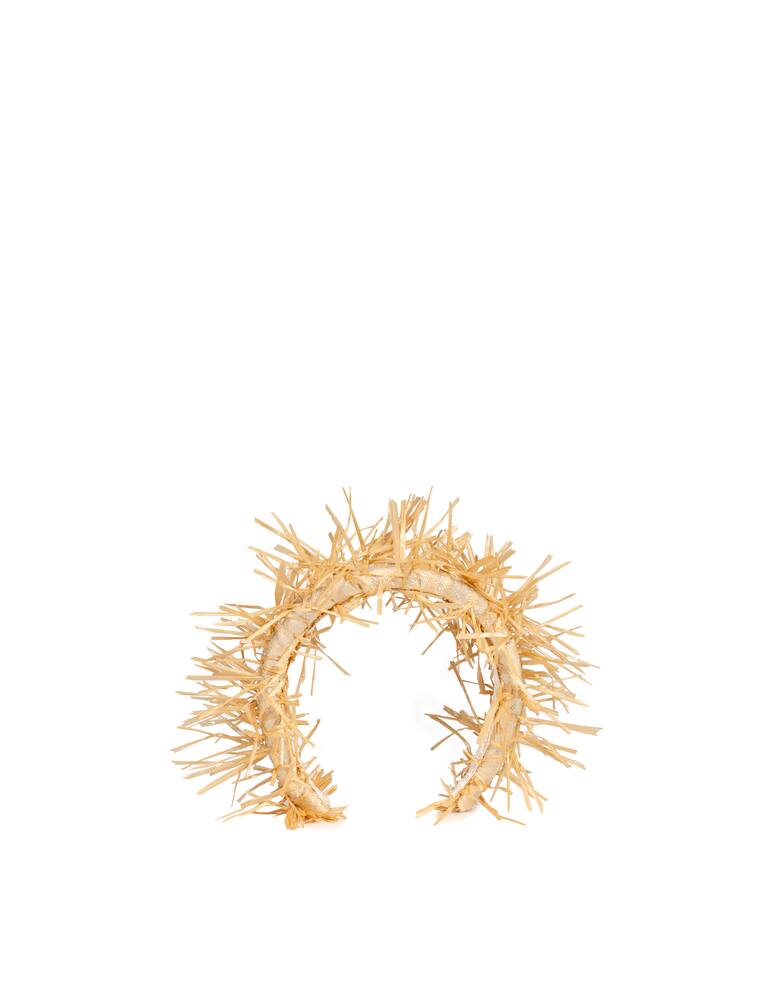 rinascente Mimisol Straw padded headband