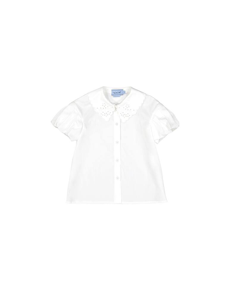 rinascente Mimisol Camicia con colletto ricamato