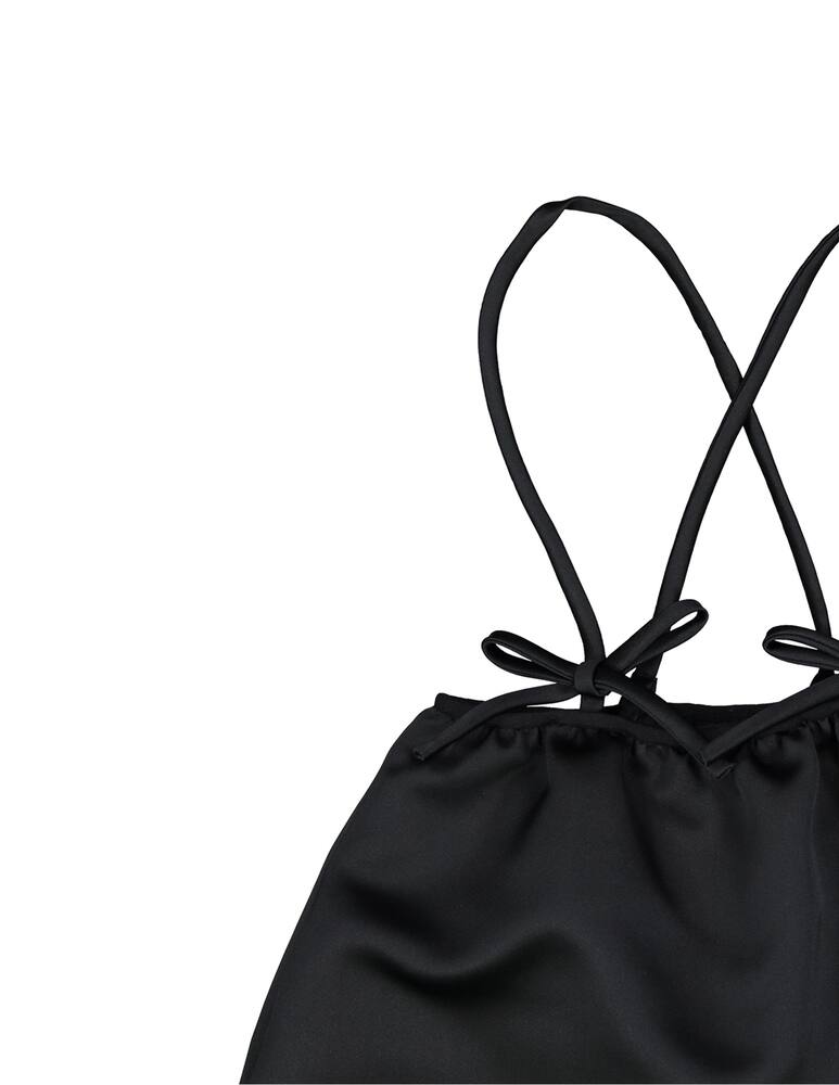 rinascente Mimisol Duchesse suspender skirt