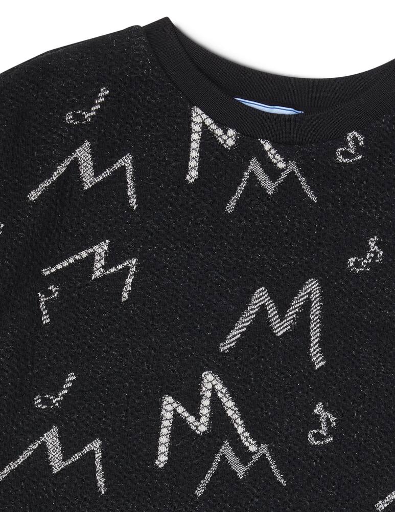 rinascente Mimisol Jacquard logoed knit sweatshirt