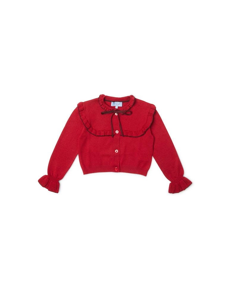 rinascente Mimisol Ruffled cardigan sweater