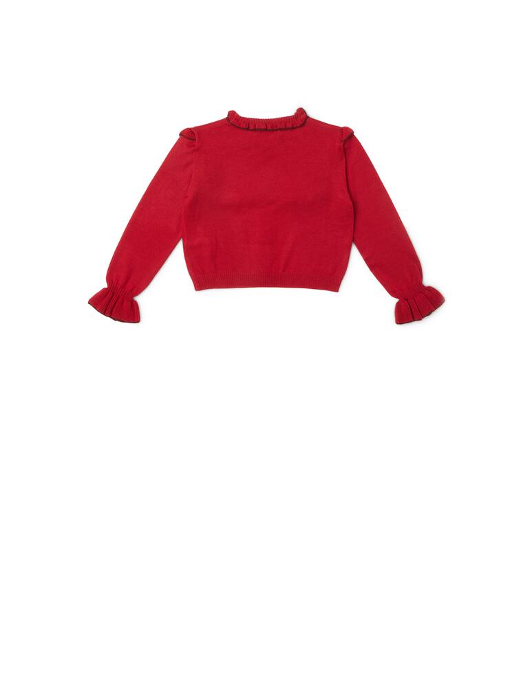 rinascente Mimisol Ruffled cardigan sweater