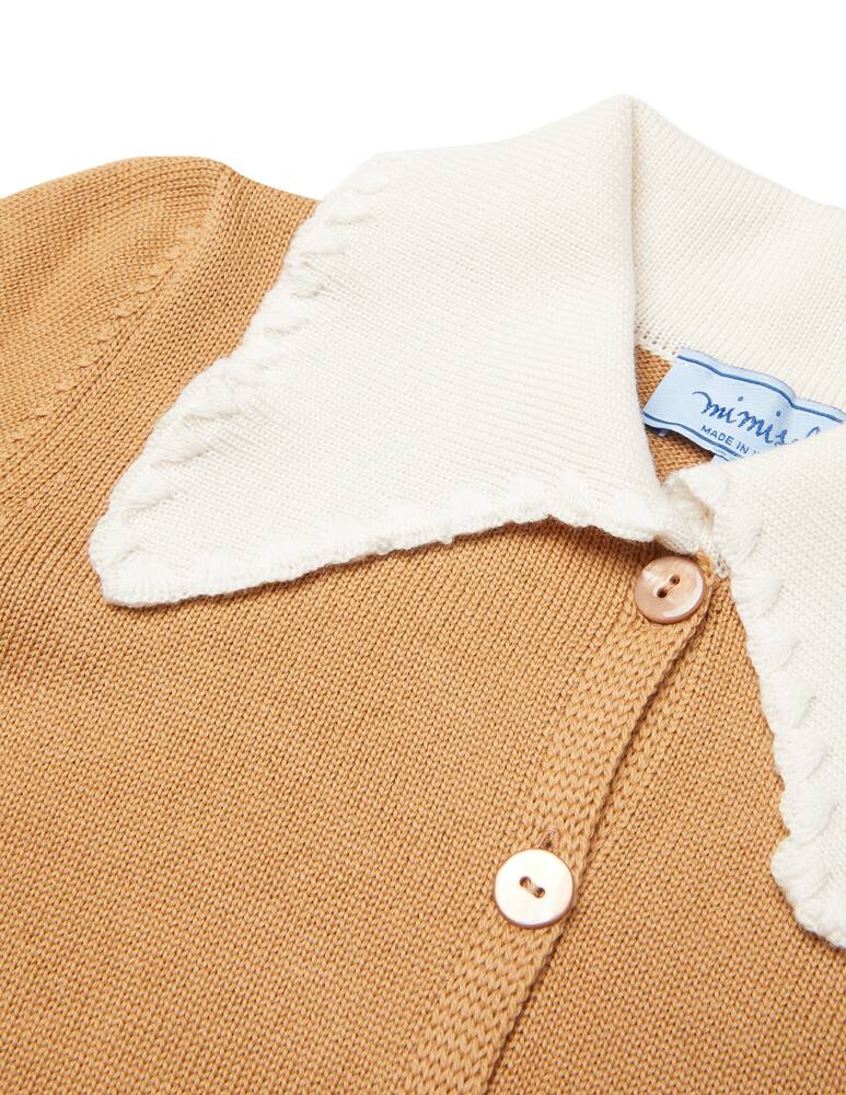 rinascente Mimisol Maxi collar knitted cardigan