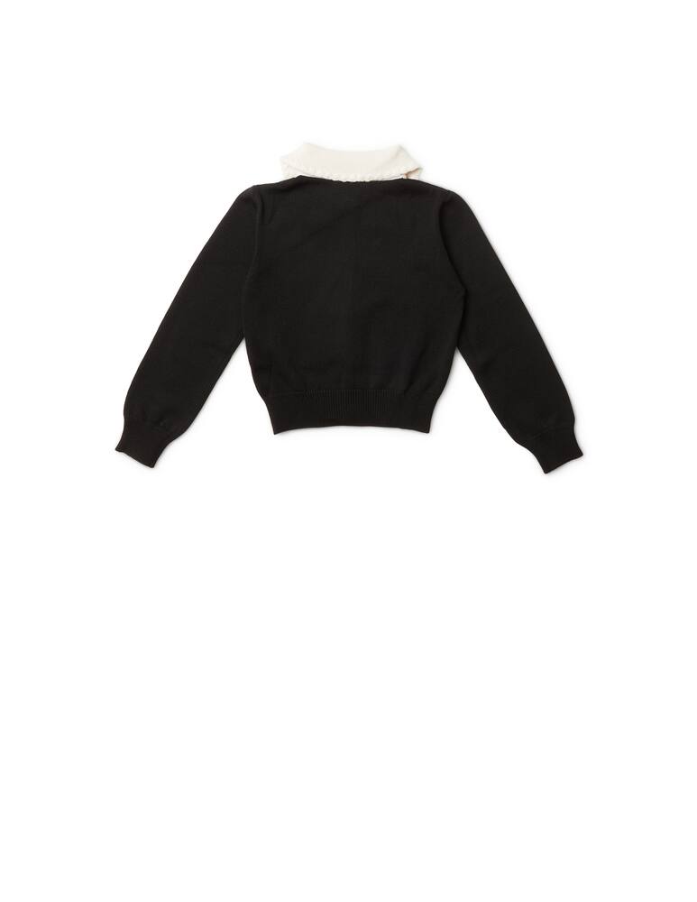 rinascente Mimisol Maglia cardigan maxi collar knitted