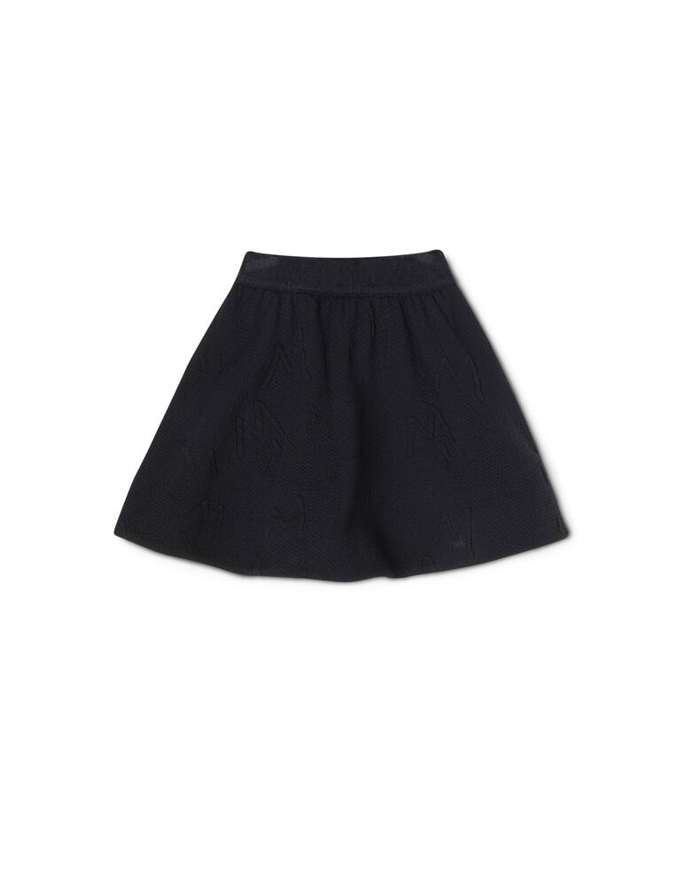 rinascente Mimisol Logo jacquard skirt