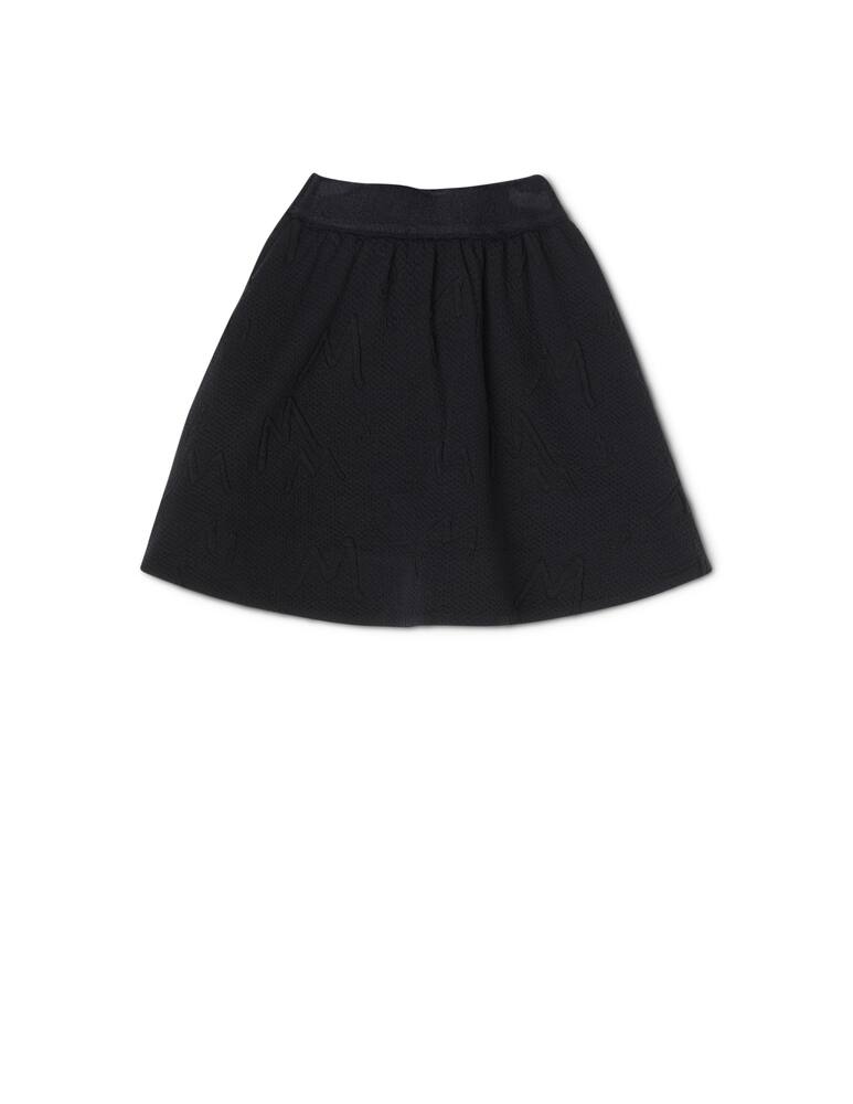 rinascente Mimisol Logo jacquard skirt