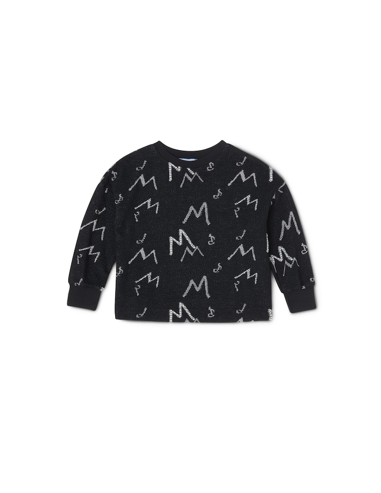 rinascente Mimisol Jacquard logoed knit sweatshirt