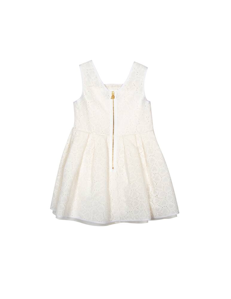 rinascente Mimisol Sangallo-lace dress - Bianco