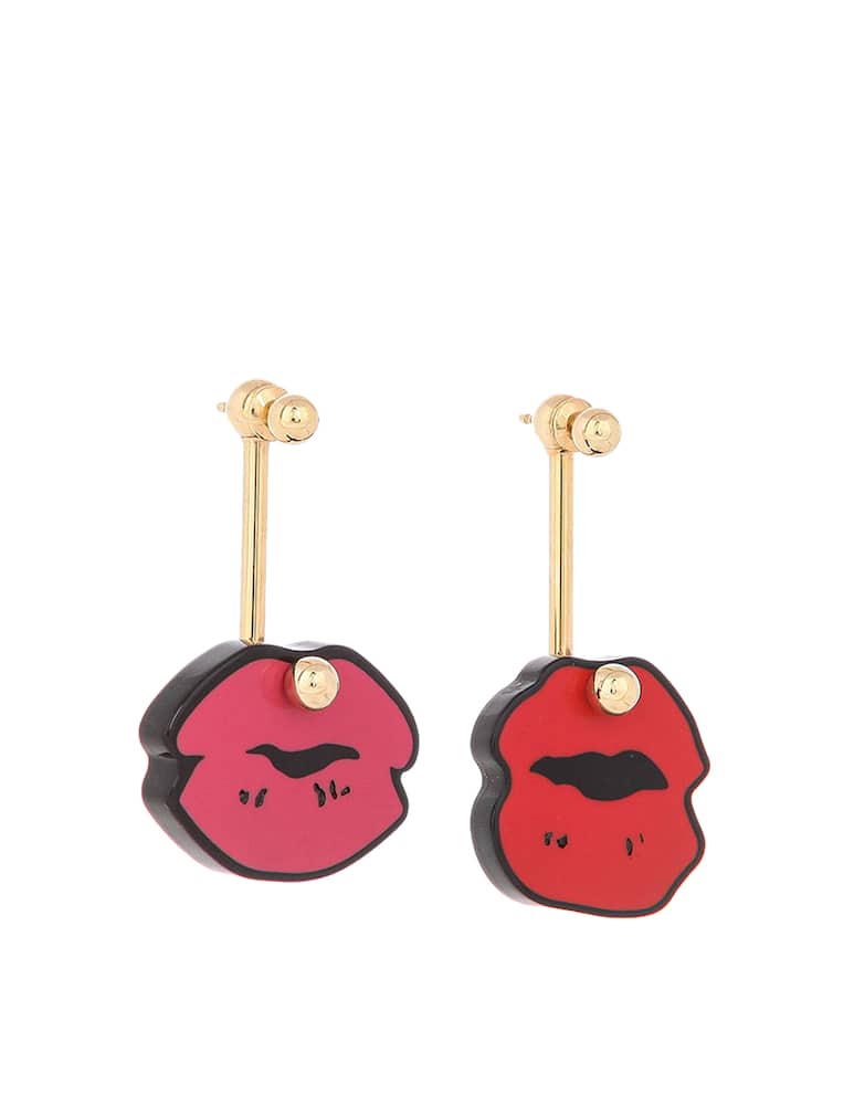 rinascente Marni Orecchini in resina e ottone