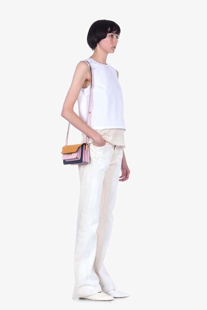 rinascente Marni Trunk shoulder bag in calfskin