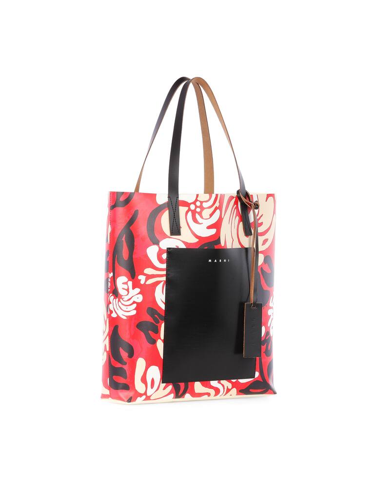 rinascente Marni Euphoria print pvc shopping bag