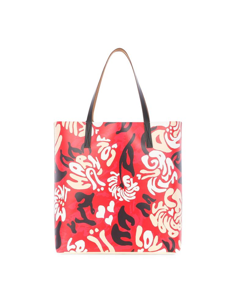 rinascente Marni Euphoria print pvc shopping bag