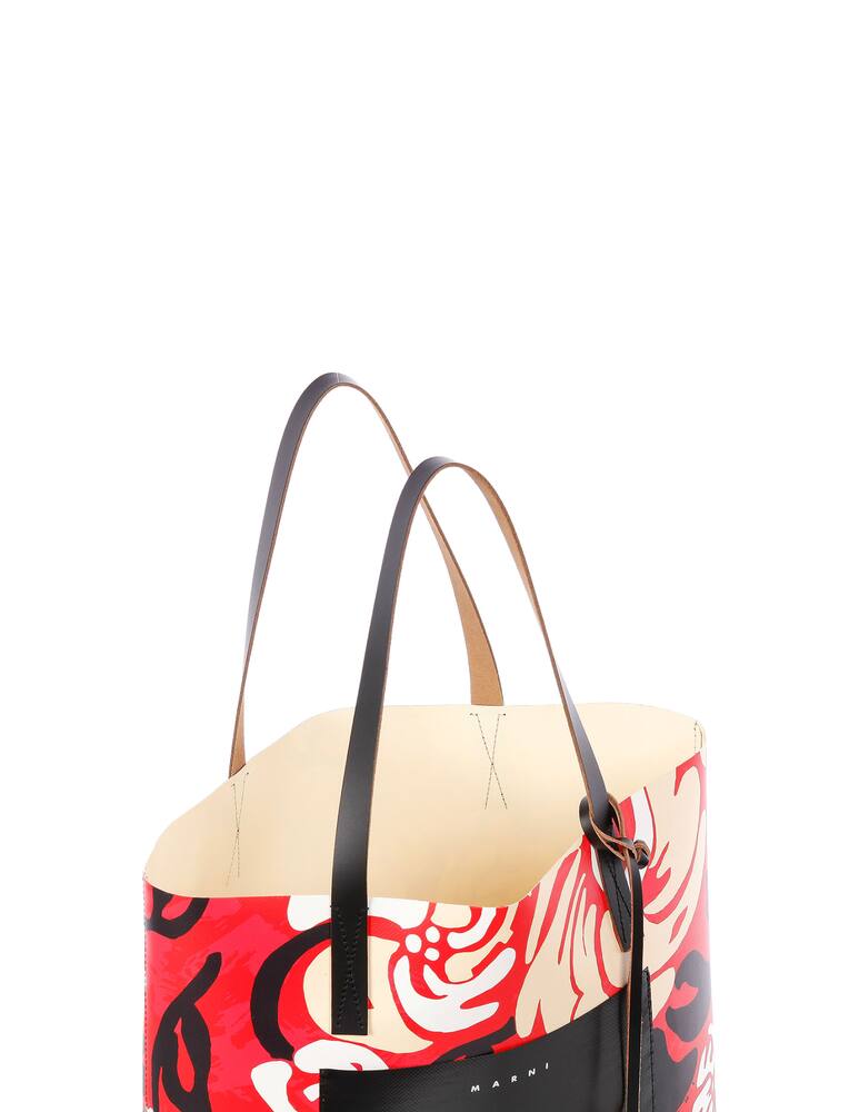 rinascente Marni Euphoria print pvc shopping bag