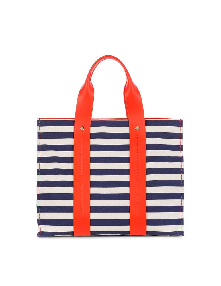 rinascente Marni Burton canvas striped tote bag
