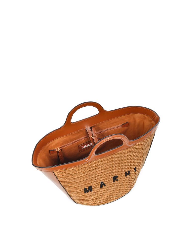 rinascente Marni Borsa in pelle e rafia