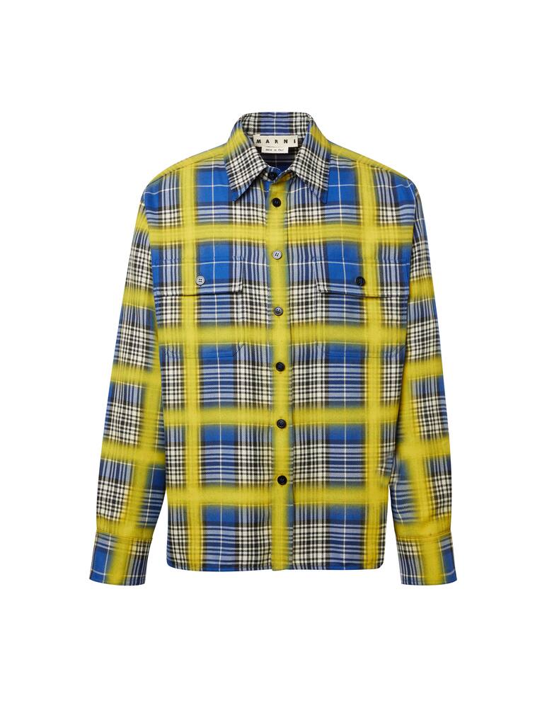rinascente Marni Tartan wool shirt