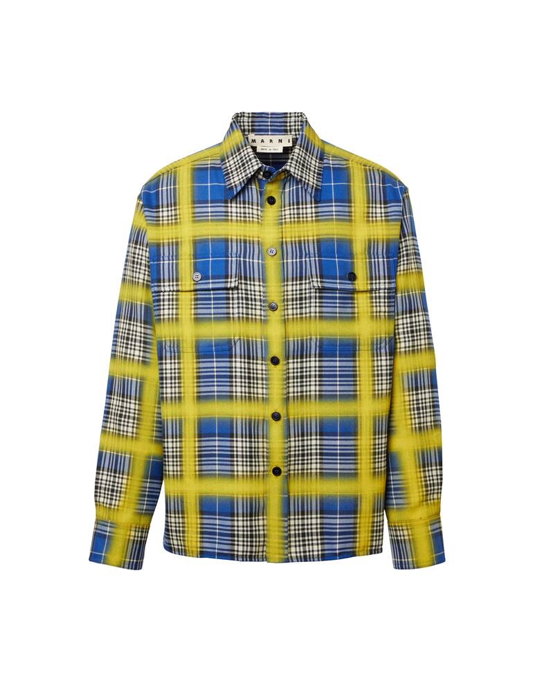 rinascente Marni Tartan wool shirt
