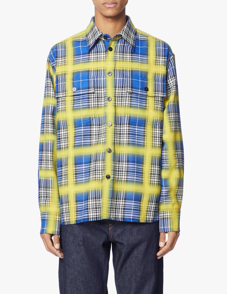 rinascente Marni Tartan wool shirt