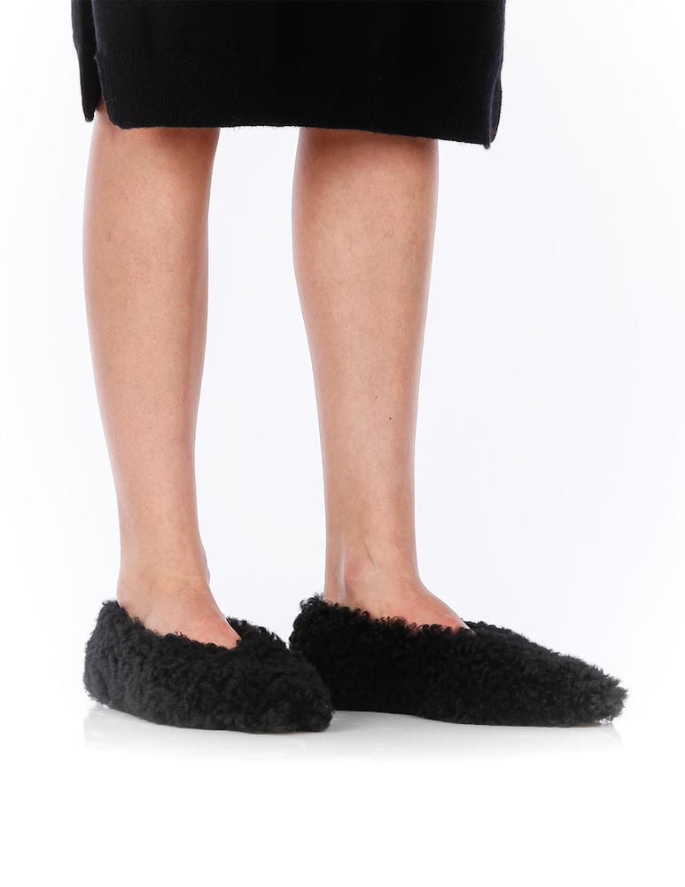 rinascente Marni Ballet flats with fur