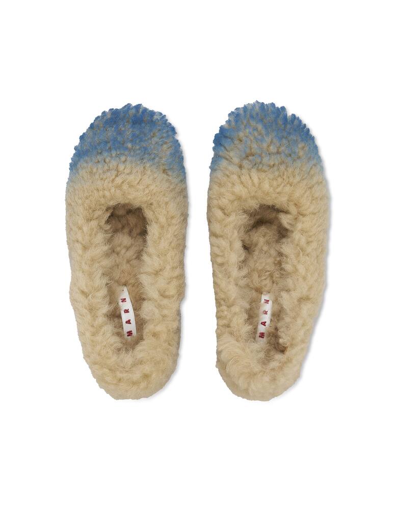 rinascente Marni Decolleté in montone con motivo a spruzzo colorato