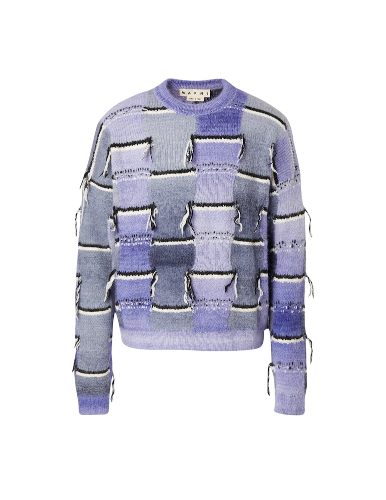 rinascente Marni Intarsia alpaca wool sweater