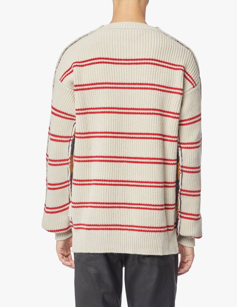 rinascente Marni Maglione girocollo a righe in mohair