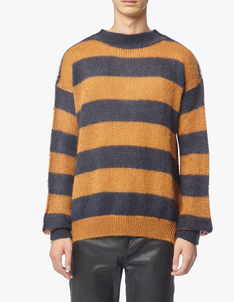 rinascente Marni Maglione girocollo a righe in mohair