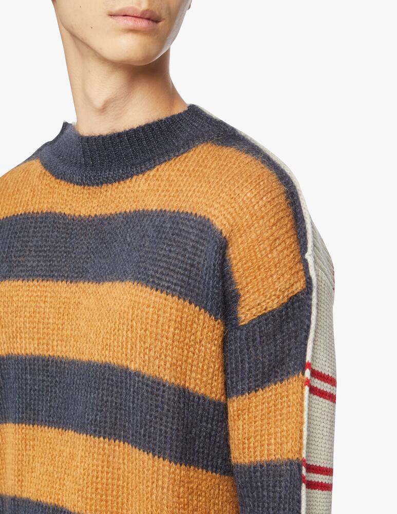 rinascente Marni Maglione girocollo a righe in mohair