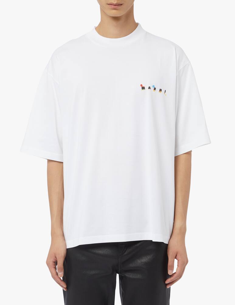 rinascente Marni Maglietta girocollo logo sfumato