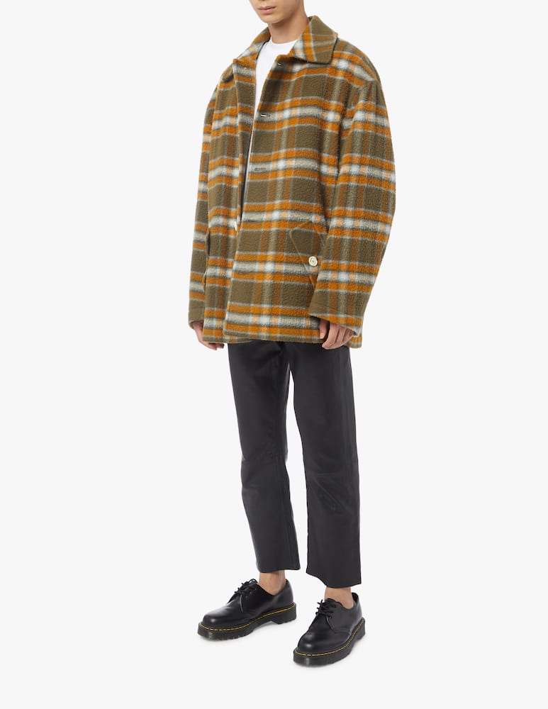 rinascente Marni Check wool overshirt jacket